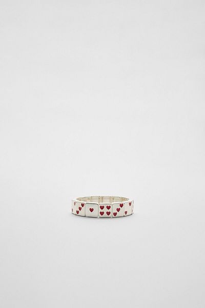 Stradivarius Dice and hearts bracelet