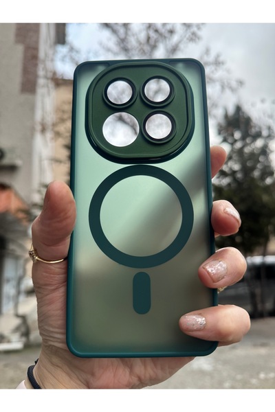 DÜNYA AKSESUAR XİAOMİ REDMİ NOTE 14 PRO PLUS UYUMLU LENS KORUMALI MAT SİLİKON...