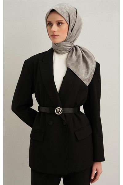 Armine Jacquard Cotton Silk Scarf