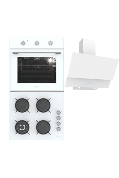 Termikel Ankastre Set (BO O6435C W BH P6194C W CH C6532C WW)