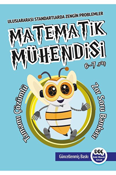 Dahi Olacak Çocuk Yayınları Matematik Mühendisi 6-7 Yaş (ilkokul 1-2. Sınıf)
