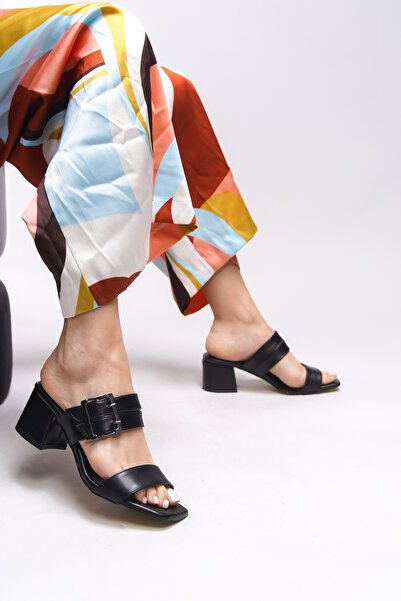 Riccon Černé dámské pantofle Lesliania - 0012138   Model