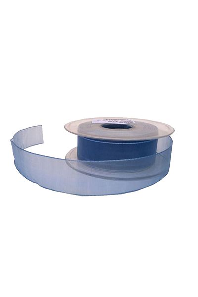 Eminonutoptanci Μπλε κορδέλα σιφόν - 4 cm (20 μέτρα)