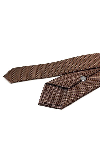 Kravatkolik Copper Dot Pattern Slim Tie Sk7964