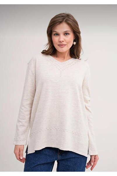 BLUEMOOR Pulover cu decolteu în V