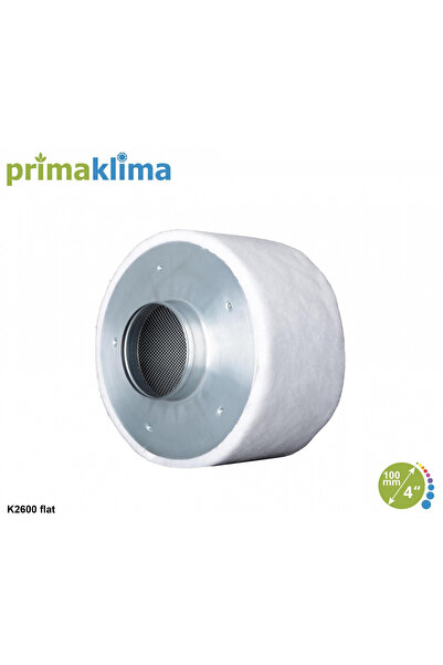 Prima Klima K2600-flat Karbon Filtre 250 M3/h 100 Mm