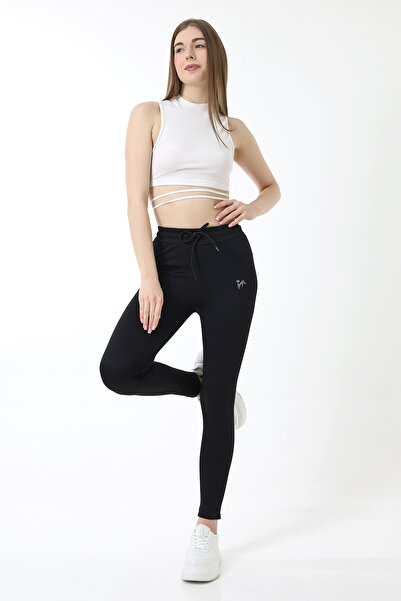 winmoda Ύφασμα αθλητικής φόρμας κολάν μεσαίας μέσης Lycra