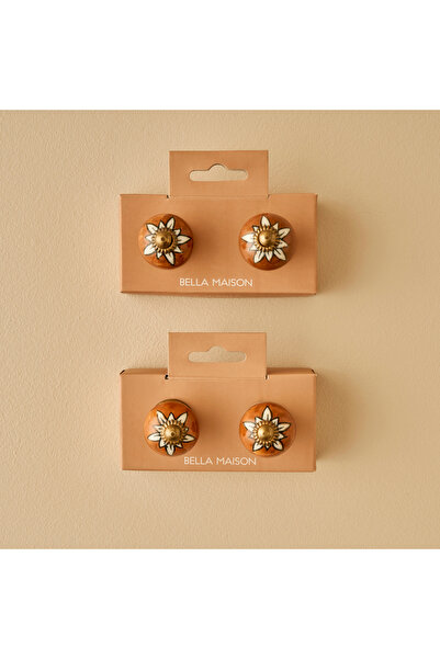 Bella Maison Emery Kulp 4'lü Kiremit (6,5x3x3 cm)