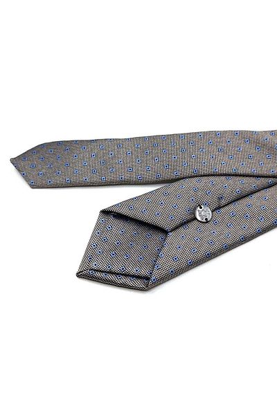 Kravatkolik Beige Slim Fit Tie - Small Pattern Sk8052