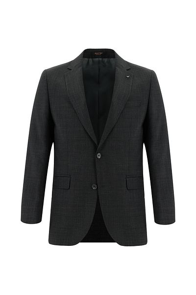 Abdullah Kiğılı Classic Patterned Wool Suit