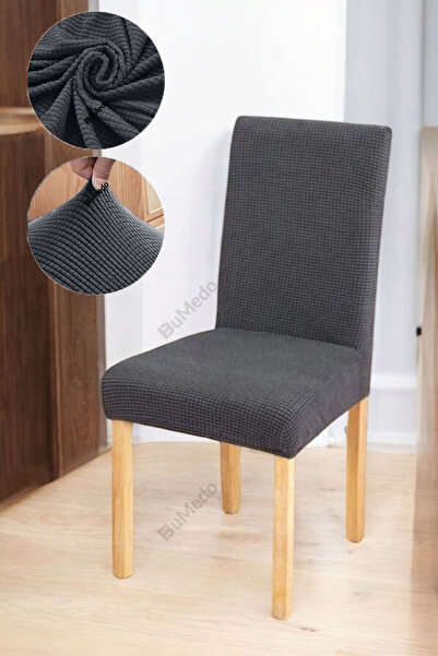 Bumedo قماش نانو من الخيزران المدخن - غطاء كرسي واحد مرن قابل للغسل من الليكرا