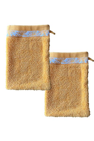 MCN Tekstil 100% Cotton Towels Bath Loofah Pouch 15 X 21 cm - 2 Pcs.