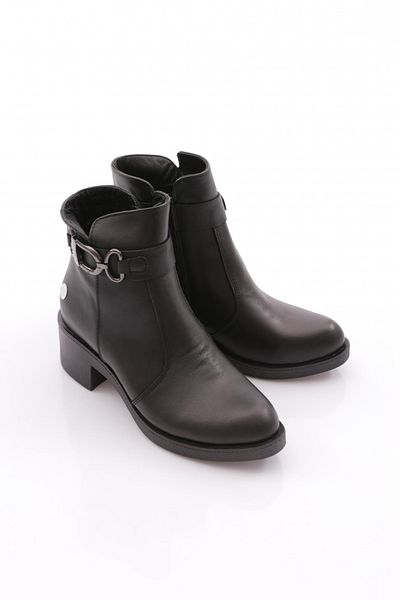 Mammamia D24Kb-1265-B Cizme clasice din piele de damă