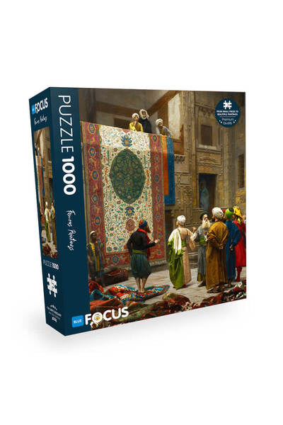 Blue Focus 1000 Parça Puzzle - Halı Tüccarı (THE CARPET MERCHANT) Bf471