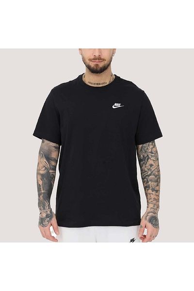 Nike Ar4997.013 Ανδρικό μπλουζάκι Basic - Μαύρο - Xl