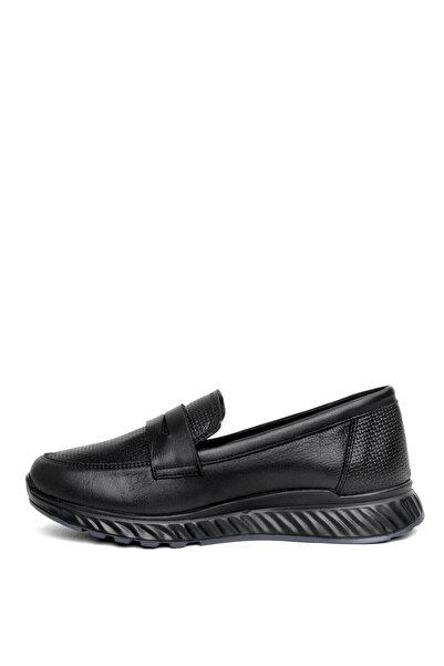 Mammamia D24ya-3070 Kadın Deri Loafer Ayakkabı