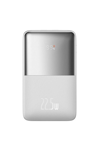Baseus Bipow Pro Digital Display Fast Charge Power Bank 20000mAh 22.5W White