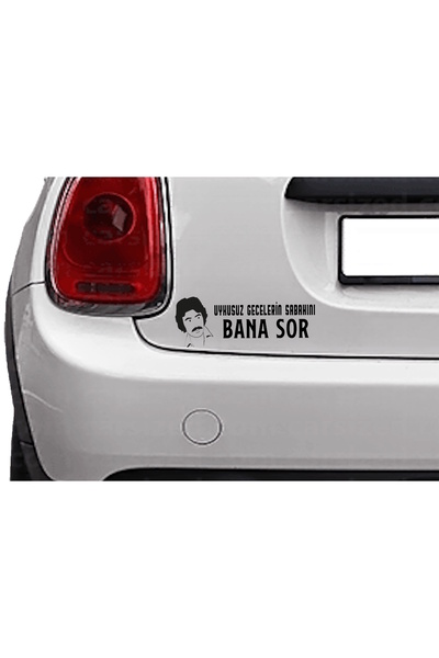 SOFT Ferdi Tayfur Baba Kuşağı Sticker Folyo Baskı Kaplama Etiketi Modifiye Ve Aksesuar Malzemesi