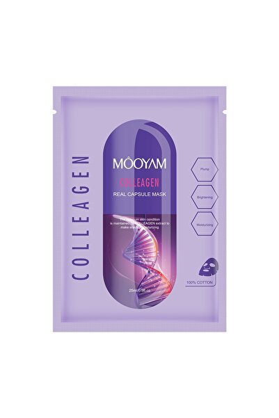 MOOYAMM 5'li Kolojen Yüz Maskesi