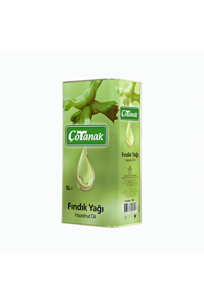 Çotanak 5 Lt Fındık Yağı