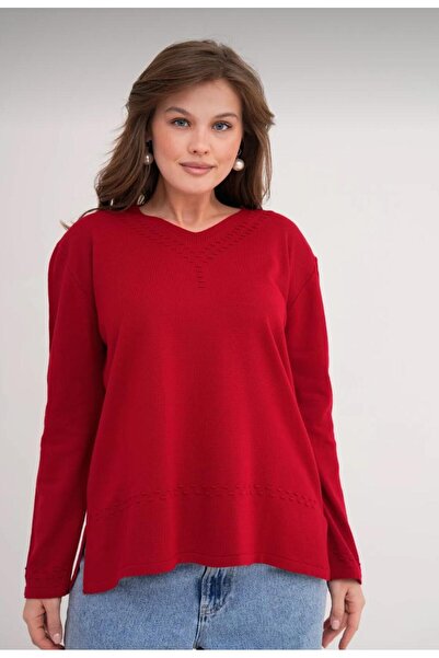 Öz klas Store Knitwear V-Neck Sweater