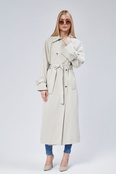 Bolivente Women's Oversize Belted Trench Coat