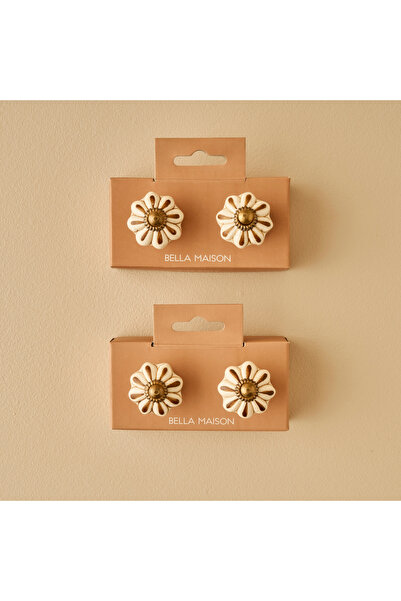 Bella Maison Aeris Kulp 4'lü Beyaz (6,5x3x3 cm)