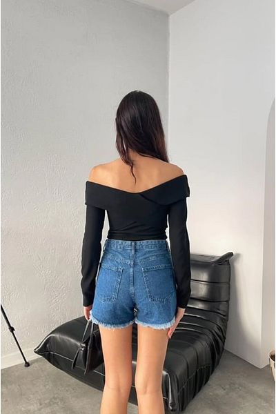 winmoda GULER ÎNcrucișat BLUZ SAU BODY