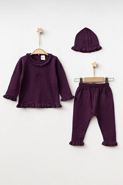 My Hanne Knitwear Dotted Girl Suit 4029