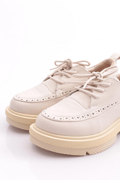 Mammamia D24Ya-765 Women's Leather Casual Shoes