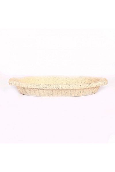 drobina maduime  Oval Oven Tray Pottery Granite