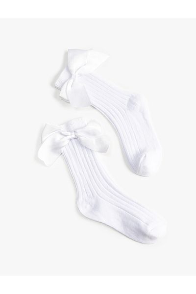 Koton Bow Socks Long Bumbac Amestec