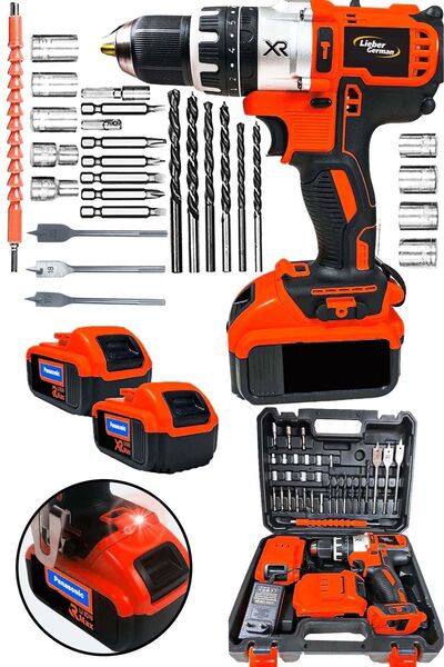 Lieber German Xpro Serii Xr 30 Pcs 58 V 10 Ah Darbeli Titanium Sargılı Lion A...