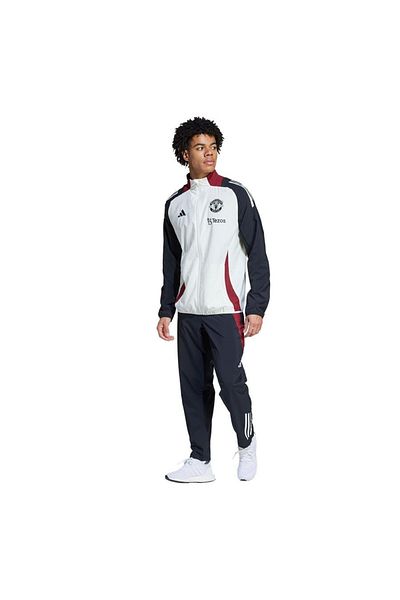 adidas Ανδρικά Φούτερ Je3738 Model - Mufc Pre Pnt
