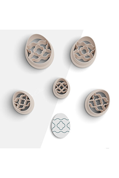 flament aşk Egg Shaped Polymer Clay Mold, Earring Molds, Jewelry Mold, Cookie...