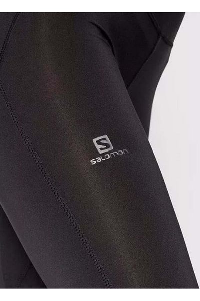 Salomon Agile Long Running Women's Tights - L40125900, BLACK