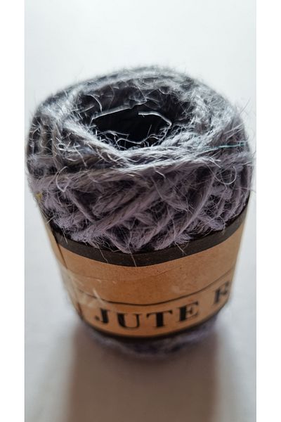 Modellino 1 τεμάχιο ιστός ιούτες Yumak Jute Twine Twine 10m - Επιλογή χρώματος 1 τεμάχιο