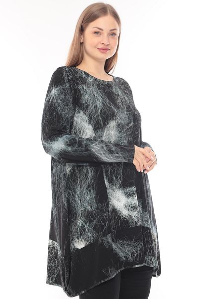 Zedd+ Plus 23537 Model Black Tunic