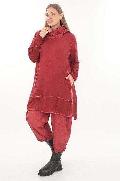 Zedd+ Plus 23653 Model Red Tunic