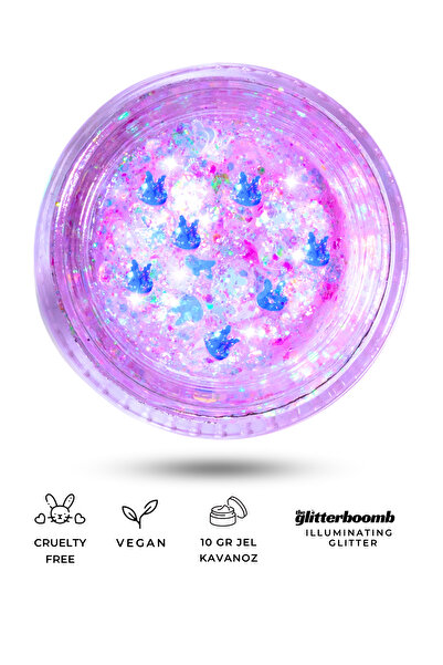 the glitter boomb - Jel Glitter - Pink Rabbit