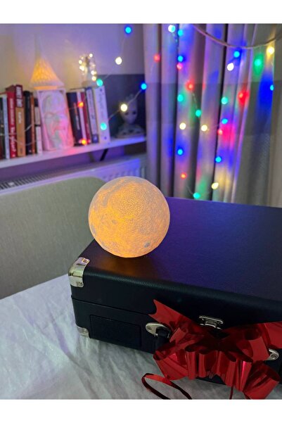 Handmade Ay Küresi Lamba - Modern Ve Zarif Tasarım, Evinizde Doğal Işıltı