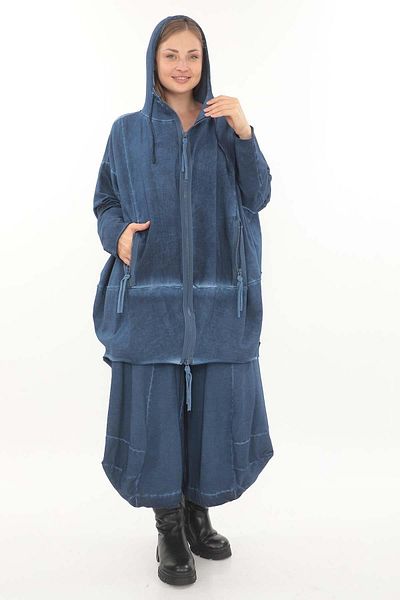 Zedd+ Plus 23654 Model Navy Blue Tunic