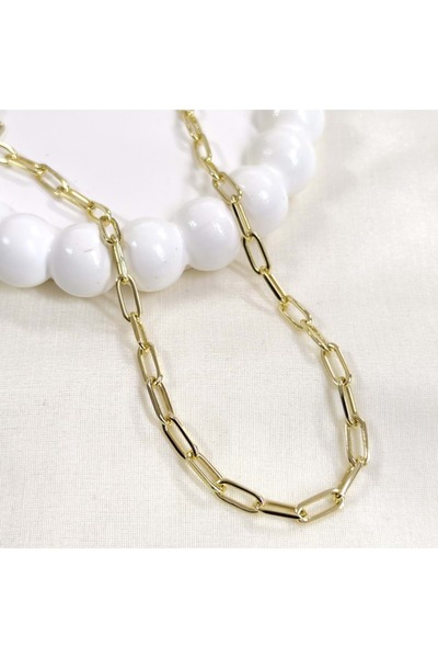 Güler Yüzlü Silver XUPING 60 CM ATAÇ MODEL 5 MM ZİNCİR KOLYE GOLD