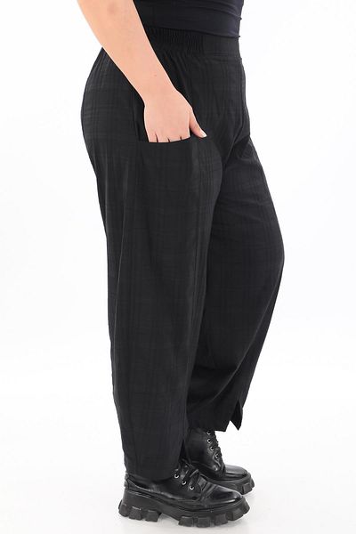 Zedd+ Plus Black Pants - 22563 Model