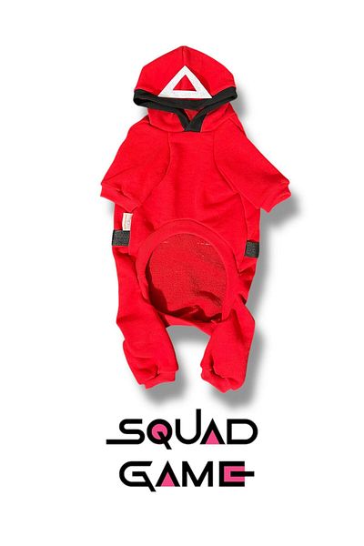 PetiliDünya Squid Game Dog Jumpsuit Costume Dog Suit Cat Suit
