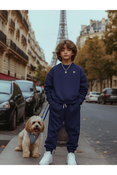 MiaBaby Σετ αθλητικής φόρμας Crew Neck