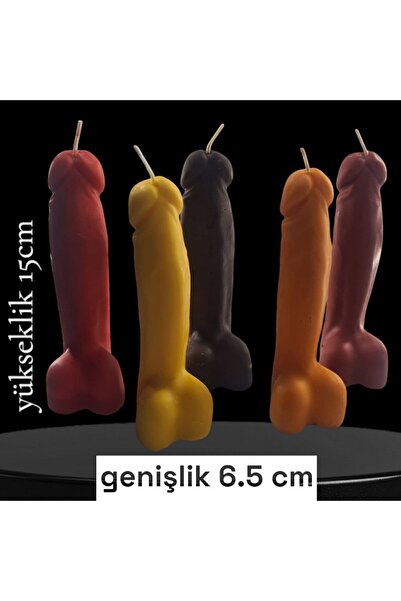 civetta dogal dekoratif  kokulu dik  modeli 5 aded soyawax mum