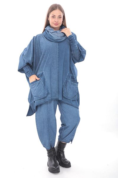 Zedd+ Plus 23652 Model Laki Green Tunic