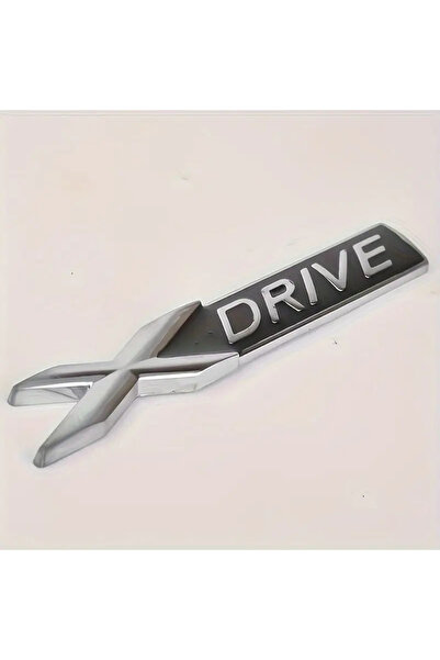 restinal Bmw Xdrive Premium Metal Car Emblem - Durable, 4 Wheel Drive Tail Badge