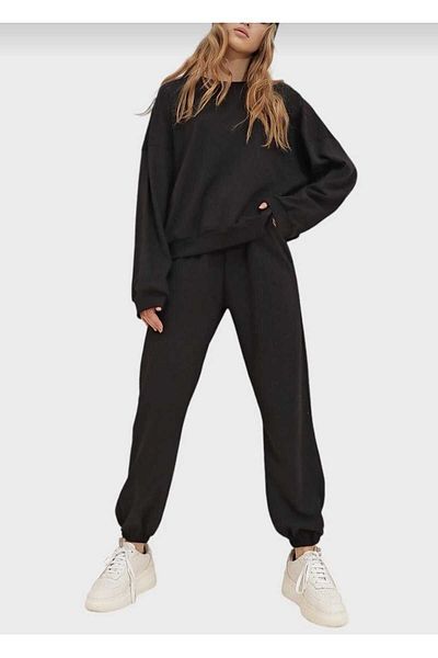 KOZİA OUTDOORS Σετ φούτερ Malkoçbey O Neck και Jogger Sweatpants